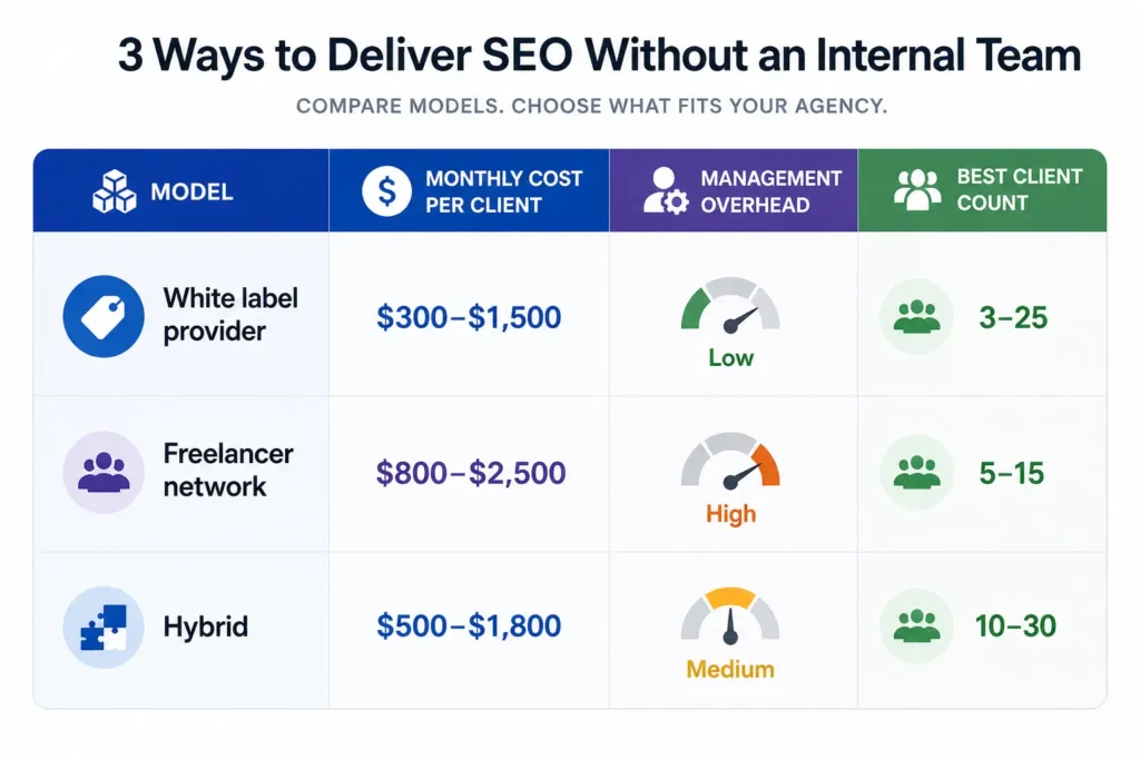 SEO Delivery Model