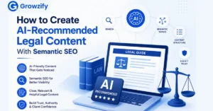 Create AI Recommended Legal Content With Semantic SEO