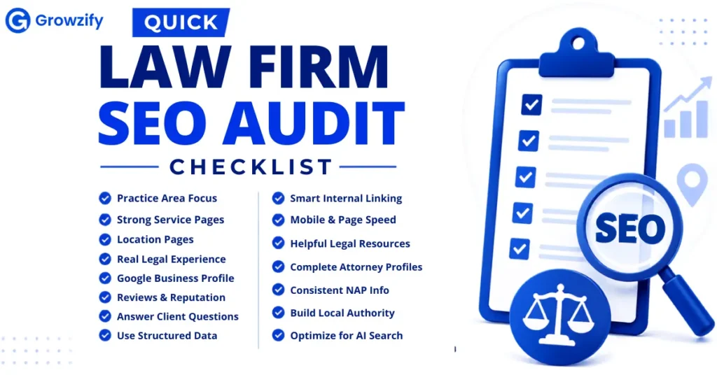Quick Law Firm SEO Audit Checklist