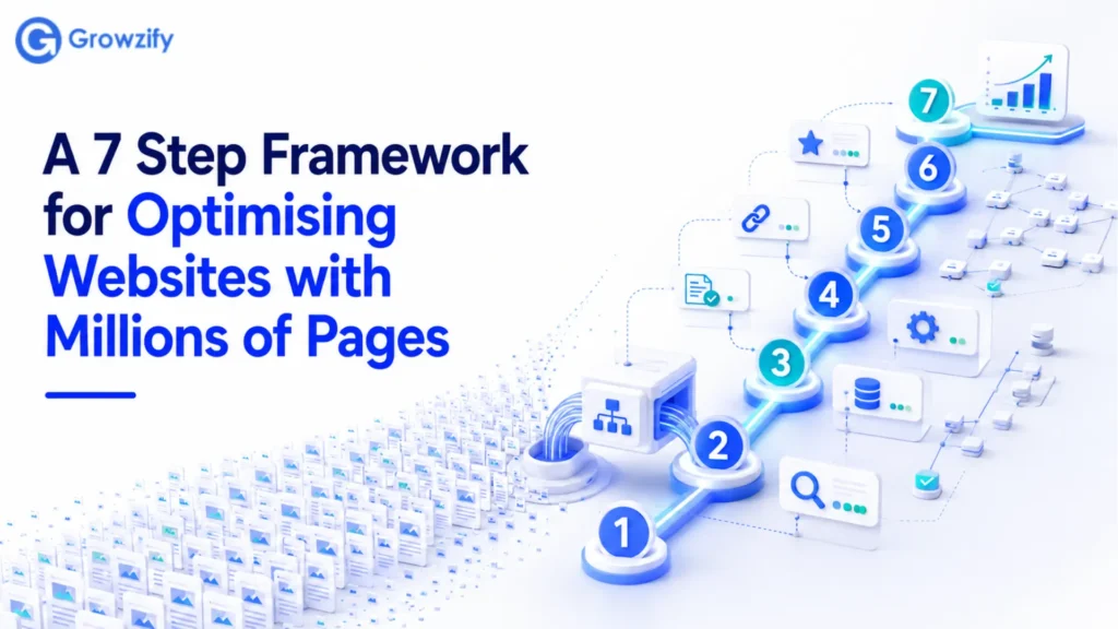A 7 Step Framework for Optimising Websites with Millions of Pages