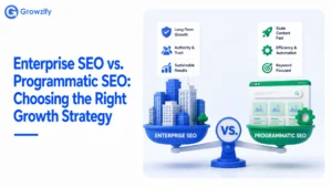 Enterprise SEO vs. Programmatic SEO Choosing the Right Growth Strategy