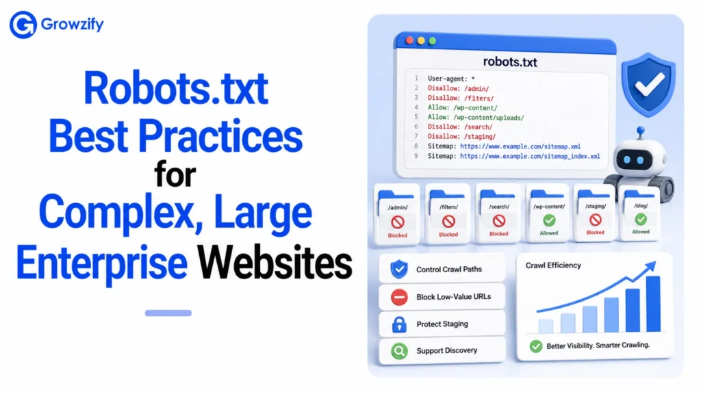 Robots.txt Best Practices for Complex, Large Enterprise Websites