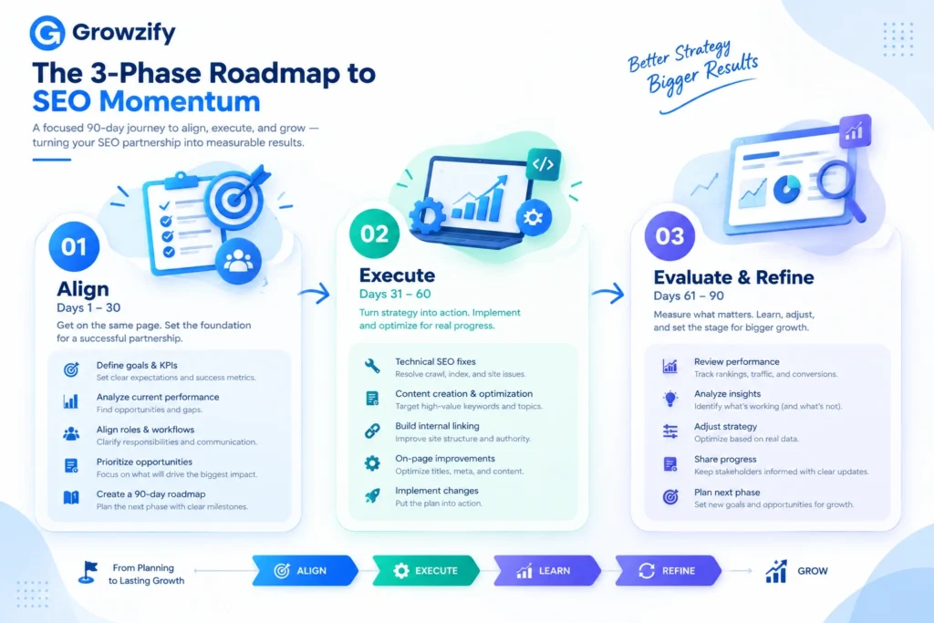 The 3-Phase Roadmap to SEO Momentum