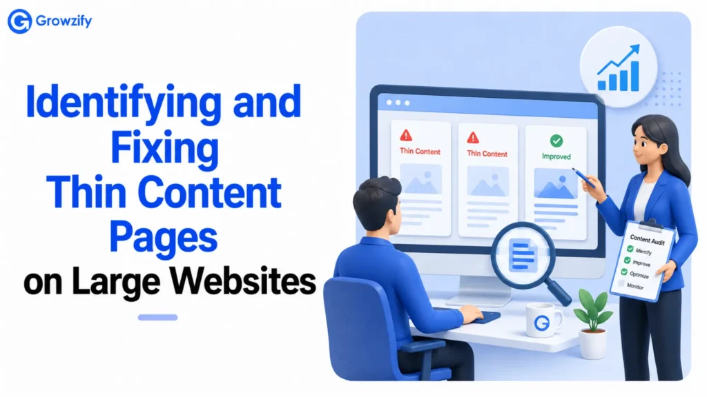 Identifying and Fixing Thin Content Pages on Large Websites