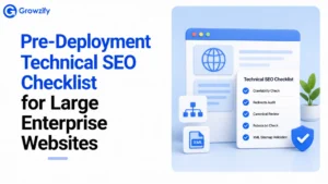 Pre-Deployment Technical SEO Checklist for Large Enterprise Websites