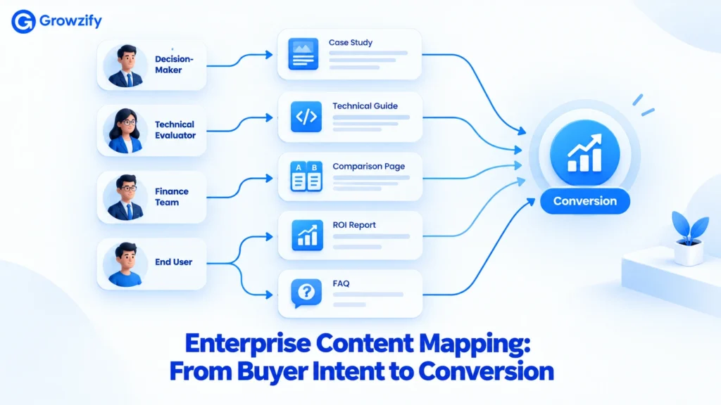 Enterprise Content Mapping - Growzify