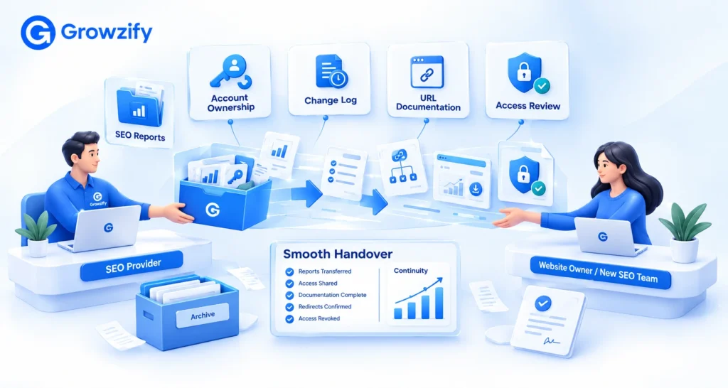SEO Handover Process Growzify